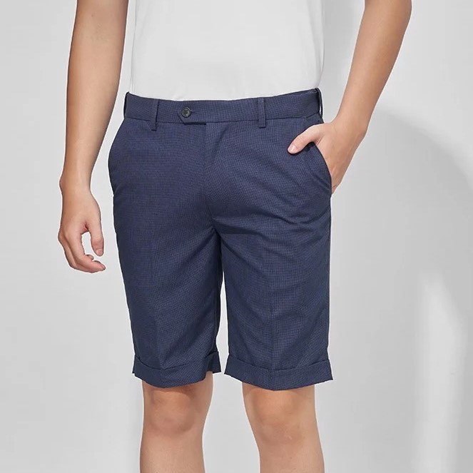 Quần vải ngố Biluxury lịch lãm màu tím than sáng - 4QNVH002TTS | BigBuy360 - bigbuy360.vn