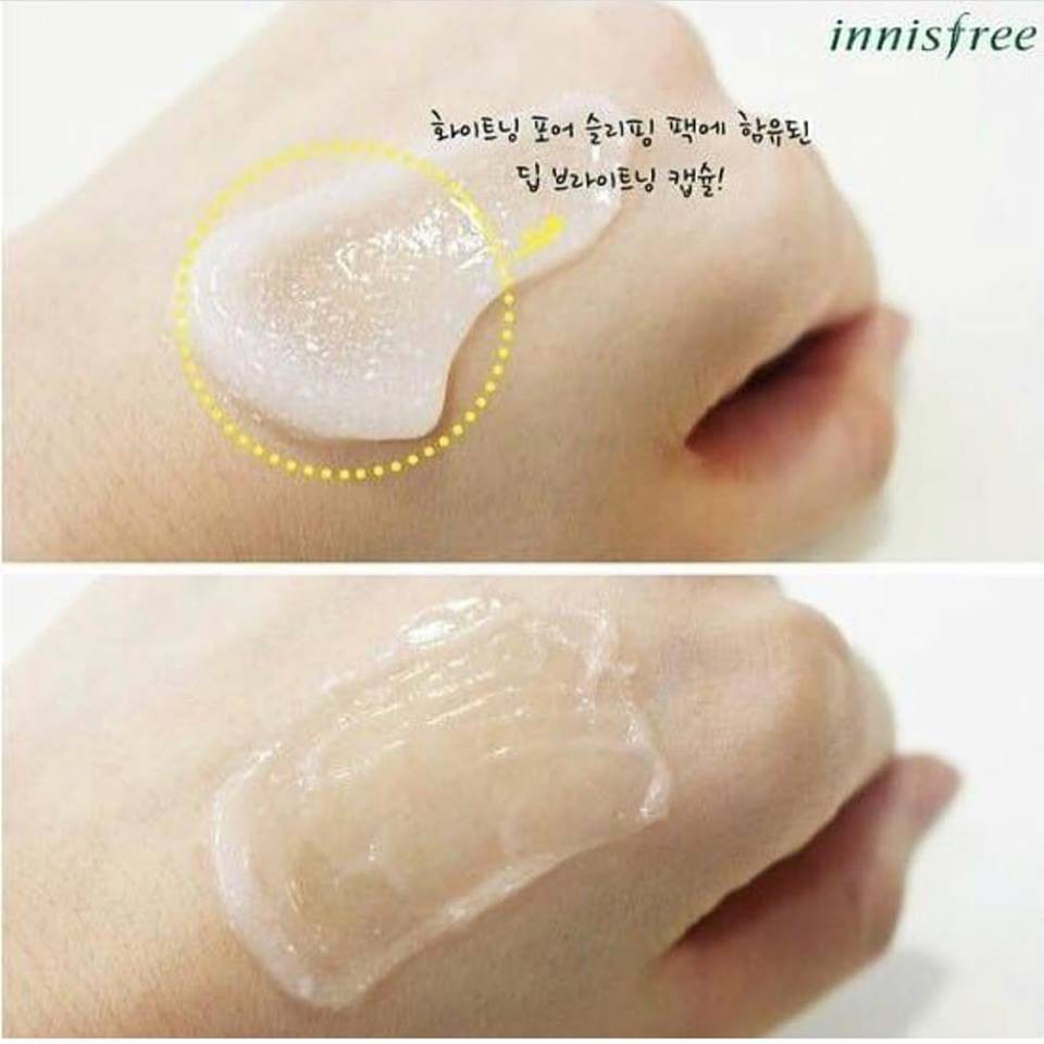 Mặt Nạ Ngủ Innisfree Whitening Pore Sleeping Pack 100ml