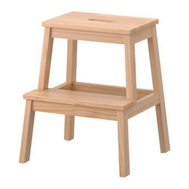 Ghế gỗ bậc thang bekvam ikea