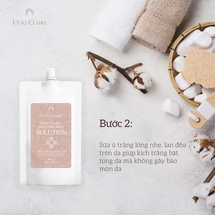 Sữa Ủ Trắng🍀🌸CHÍNH HÃNG HÀN QUỐC🍀🌸Ủ Trắng Body Solution giúp dưỡng trắng mịn mà không bào mòn da, loại bỏ các hắc tố | BigBuy360 - bigbuy360.vn