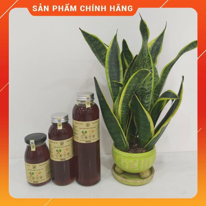 [MUA 1 TẶNG 1] Siro Ho Húng Chanh Quất Diếp Cá Đường Phèn THIÊN TRI 200ml An Toàn Cho Bé