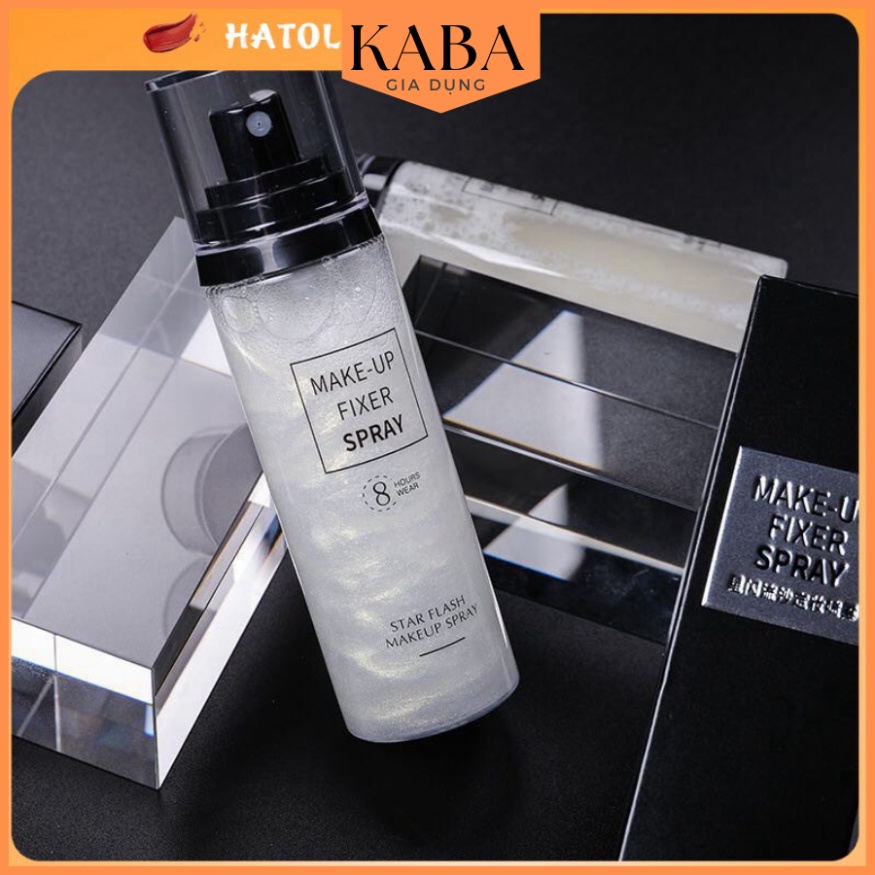 Xịt Khóa Nền - Xịt Khóa Makeup Giữ Lớp Trang Điểm Lâu Trôi Bắt Sáng KABA
