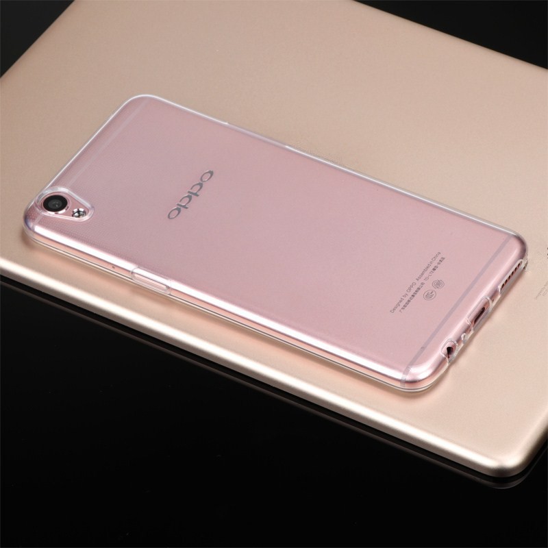 Ốp lưng trong suốt kiểu dáng đơn giản dành cho OPPO R10 R9 R9S R7 R7S Plus R5 R3 R1S