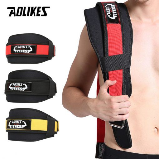 ĐỒ SỈ - AOLIKES AL 7983 (1 chiếc) đai lưng bụng bảo vệ cột sống  squat chuyên gym, chính hãng - bansidogym