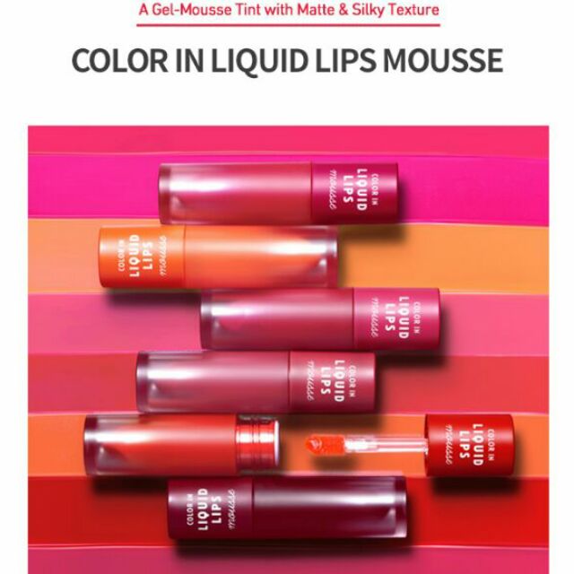 Son Kem Etude House Color In Liquid Lips Mousse