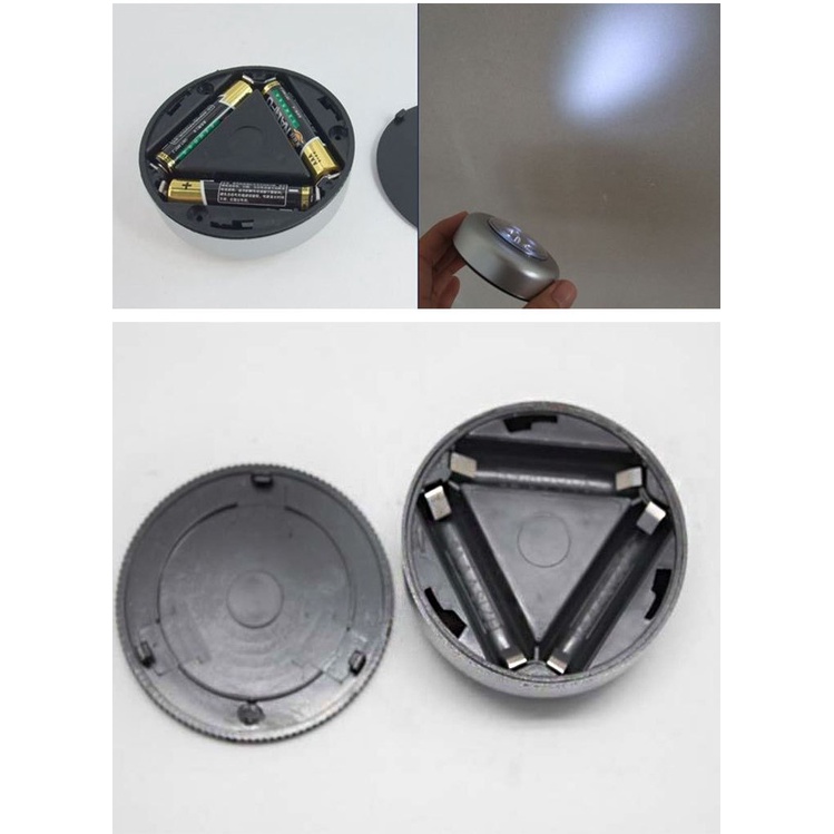 Đèn 4 Led Cảm Ứng Dán Xe Dán Tường Đa Năng Nhỏ Gọn 4 By-306