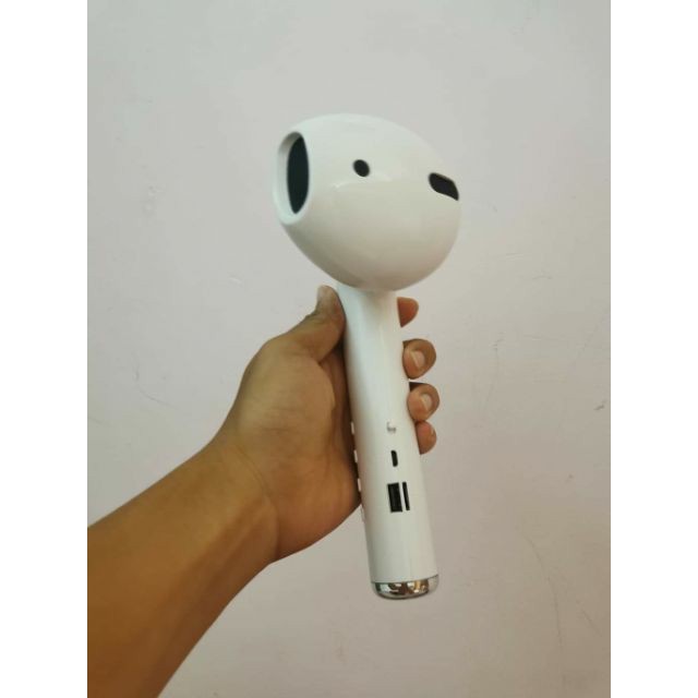 Loa Bluetooth Không Dây siêu to khổng kiểu dáng tai nghe Airpods độc lạ Nghe Nhạc Hay, Âm Thanh Chất Lượng Bass Cực Mạnh