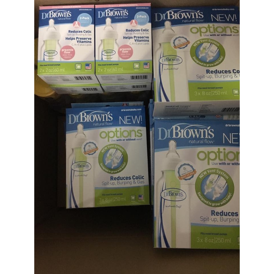 Set bình dr brown loại option 250ml