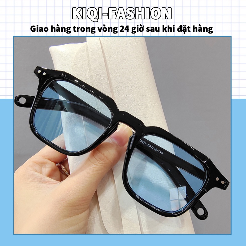 Kính mát gọng vuông chống tia UV400 thời trang
