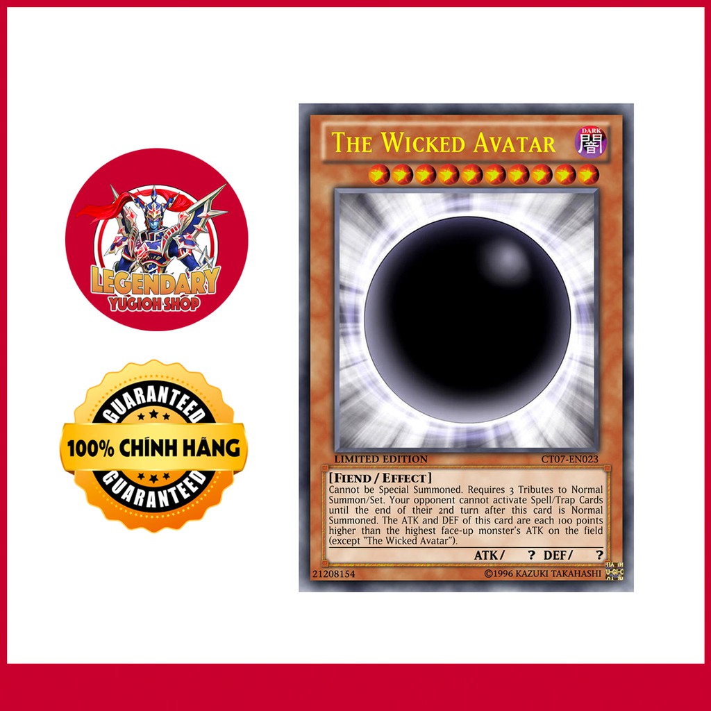 Thẻ Bài Yugioh Chính Hãng] The Wicked Avatar