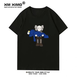 Áo Thun in hình Bearbrick màu đen có bigsize