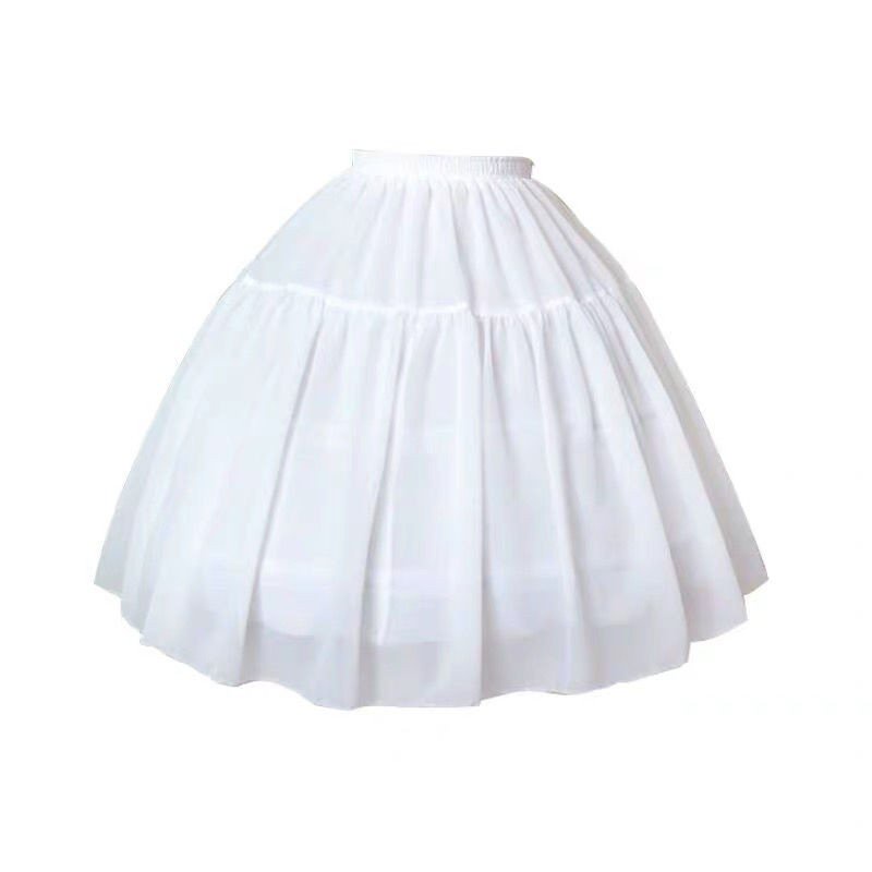 Bán Chạy ~ Váy Lót Nửa Hình Lồng Chim Cỡ Nhỏ Cực Kỳ Xương Cá Có Thể Điều Chỉnh Kích Thước