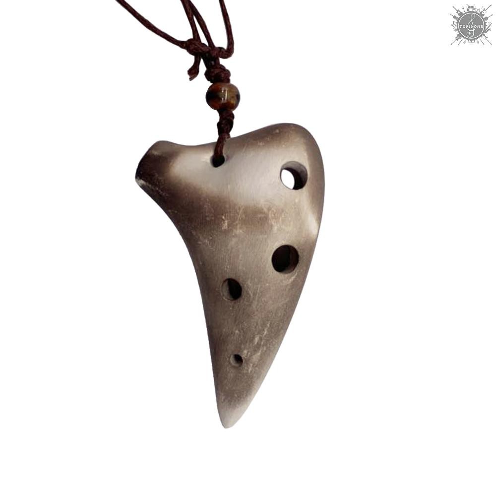 Nhạc cụ kèn Ocarina Alto C 6 lỗ phong cách biển sâu kèm dây đeo dành cho người yêu âm nhạc