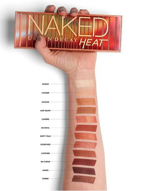 Bảng Mắt Urban Decay Naked Heat Palette / Naked Heat Petite