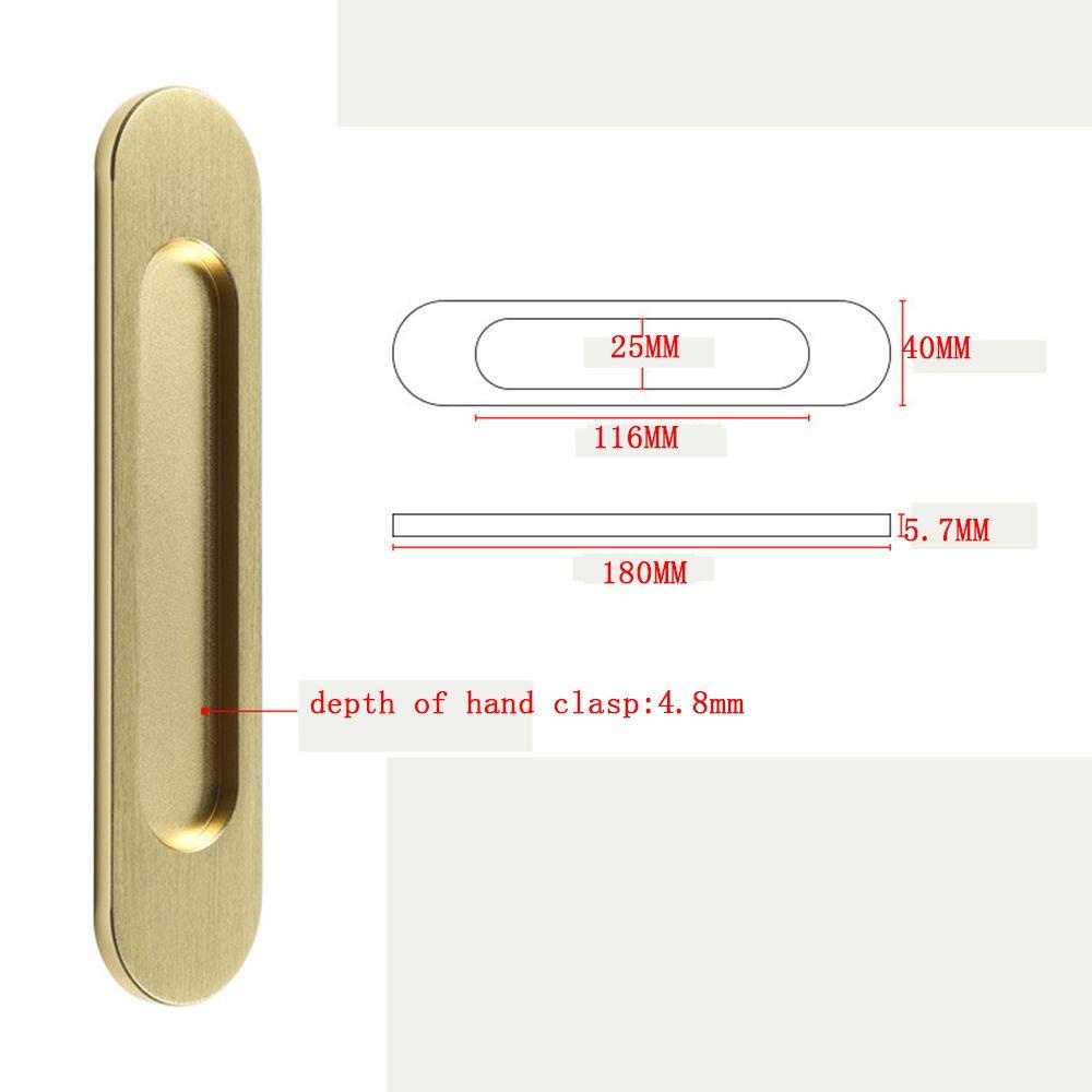 LONTIME Tay Nắm Cửa Trượt Tự Dính Đa Năng Cho Nhà Bếp