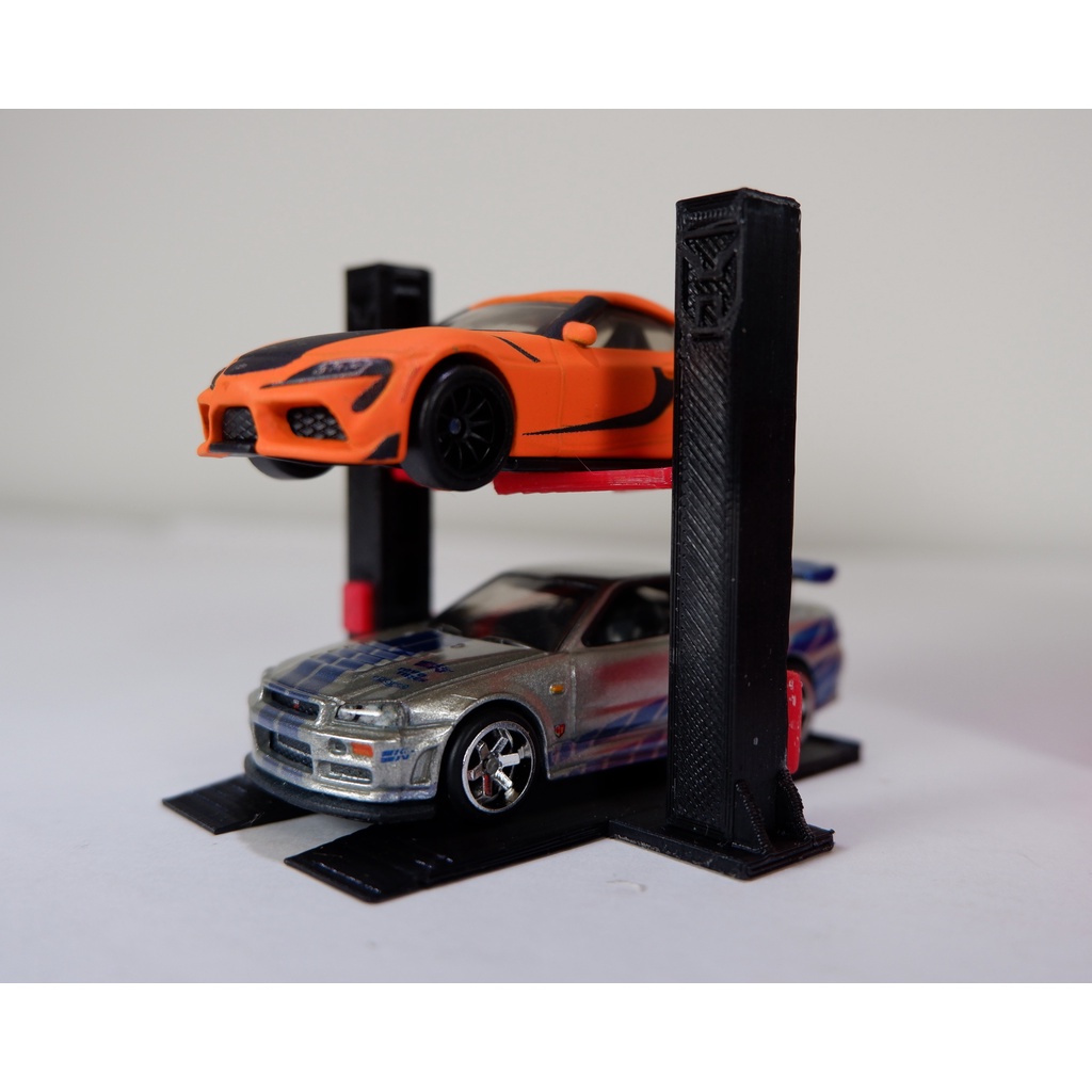 Cầu nâng xe mô hình Hotwheels Tomica Matchbox Minigt
