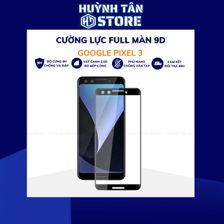 Kính cường lực Google Pixel 3 full màn 9D full keo chính hãng GOR