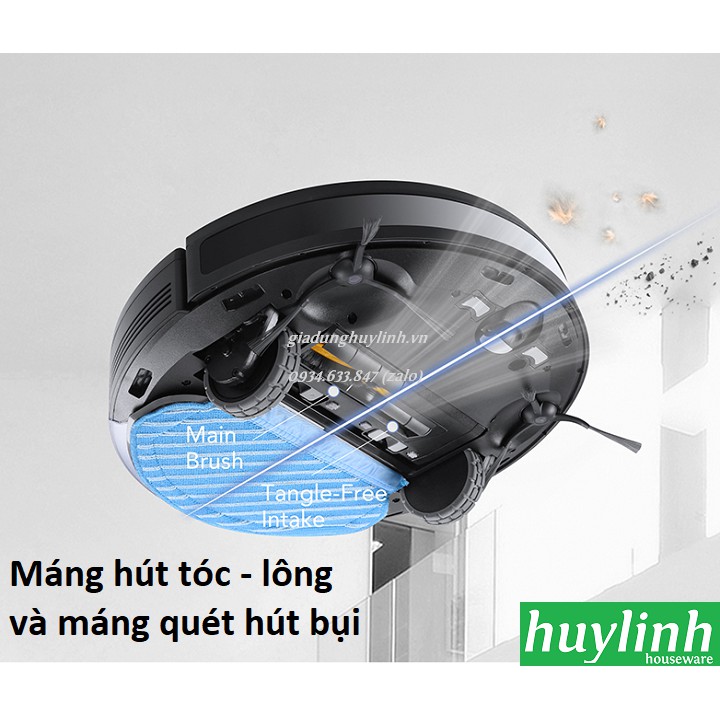 [Mã ELHAMS5 giảm 6% đơn 300K] Robot hút bụi lau nhà Ecovacs Deebot OZMO 950 [DX9G] - Chính hãng - Bản Quốc Tế