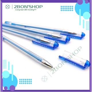 Bút bi gel 0.5mm - mực xanh/đỏ gp1025 stacom | bút bi gel học sinh/sinh