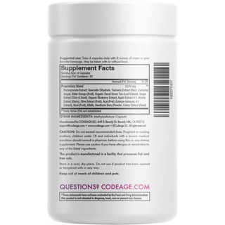 Viên chống nắng đẹp da Codeage Polyphenols Broad Spectrum