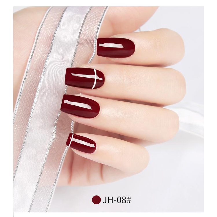 Sơn gel AS sơn nail sơn móng tay gel tone đỏ cam đỏ tươi đỏ đô NAIL SUZY mã JH 15ml