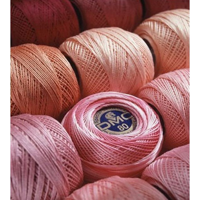 4/4  CROWN DMC Brilliant Tatting Cotton No80