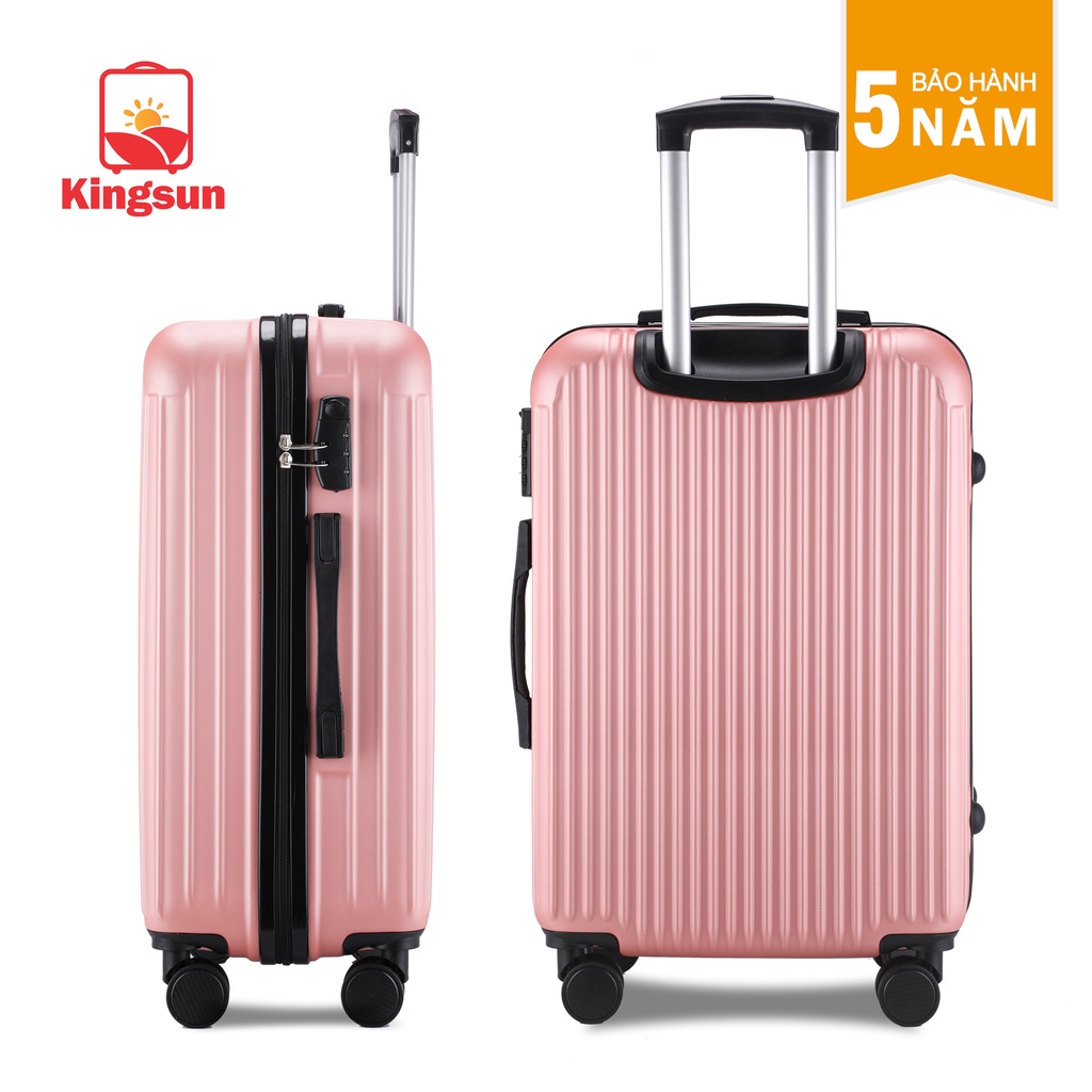 [Mã LT50 giảm 50k đơn 250k] Vali Du Lịch Kingsun size 20inch Nhựa tổng Hợp- KS-155/T01