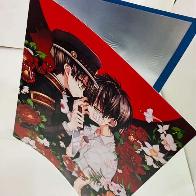 Bìa sơ mi / bìa đựng tài liệu anime Jinbaku Shounen Hanako-Kun - Ác Quỷ Trong Nhà Vệ Sinh
