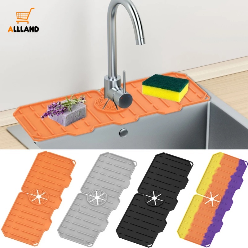 1 Miếng Đệm Silicone Gắn Vòi Nước Bồn Rửa Chén / Nhà Bếp / Nhà Tắm Chống Ẩm Mốc