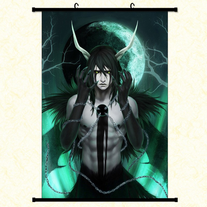 Poster vải anime Ulquiorra Cifer 4 30x45 - Bleach tranh vải cuộn treo tường