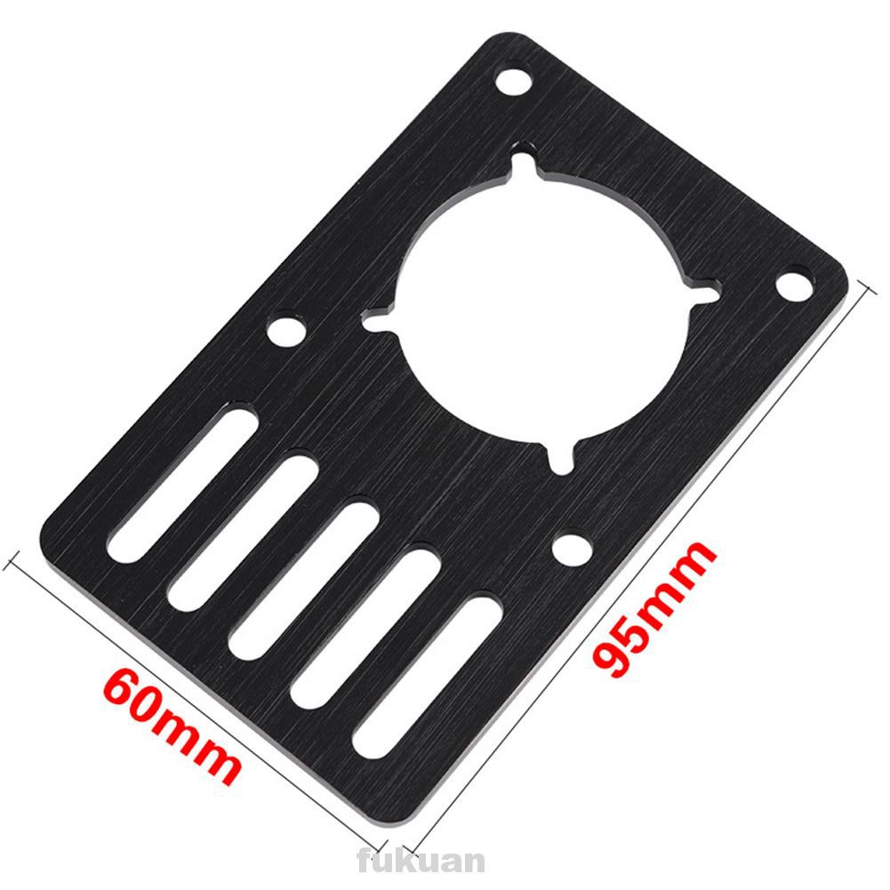 Motor Mount Plate Professional Useful Accessories Durable Anodized Aluminum 3D Printer For NEMA 23