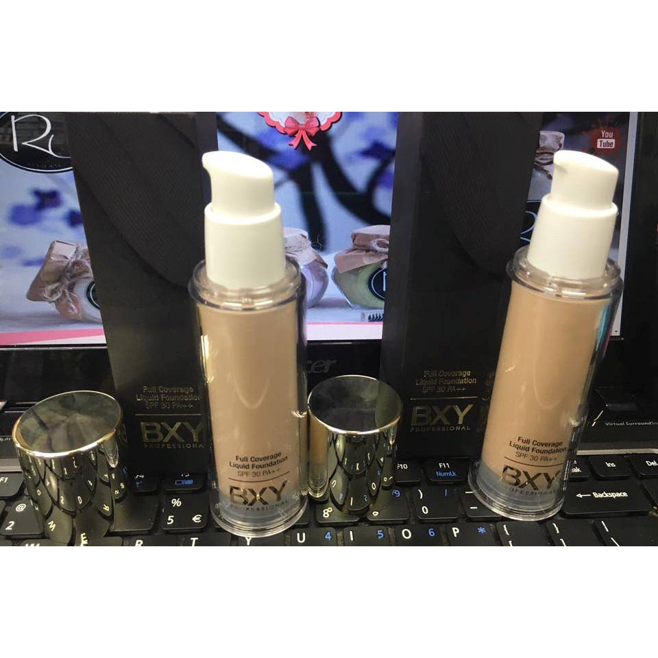 Kem Nền BXY Full Coverage Liquid Foundation Hàn Quốc 40ml