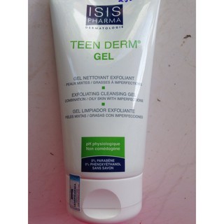 Sữa rửa mặt cao cấp Teen Derm Gel 150ml