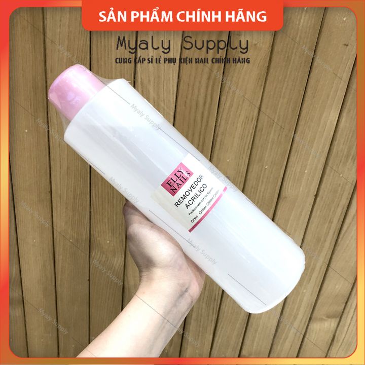 Acetone Phá Gel Móng Chính Hãng Elly Nail Remover 1000ml SP000159