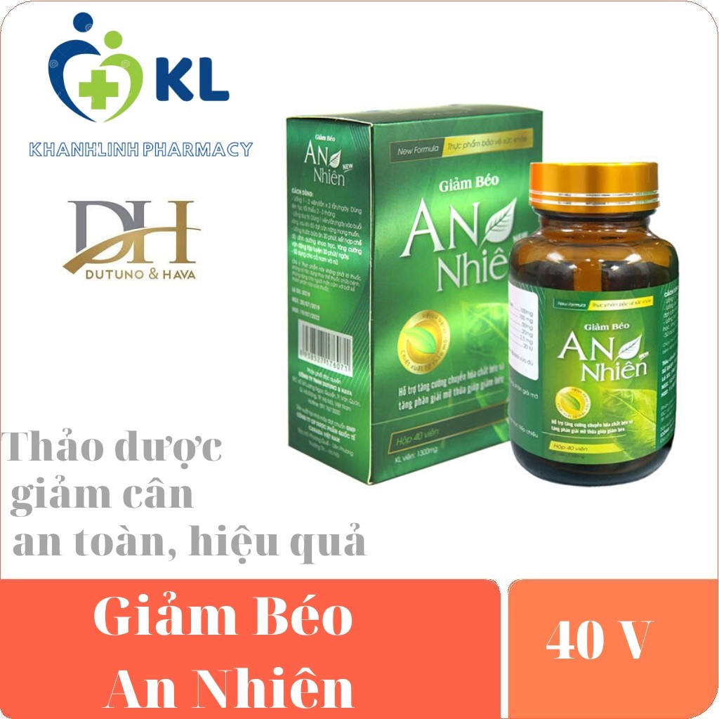 Giảm Béo An Nhiên- Thảo Dược Giảm Cân, An Toàn, Hiệu Quả, Cho Vóc Dáng Thon Gọn