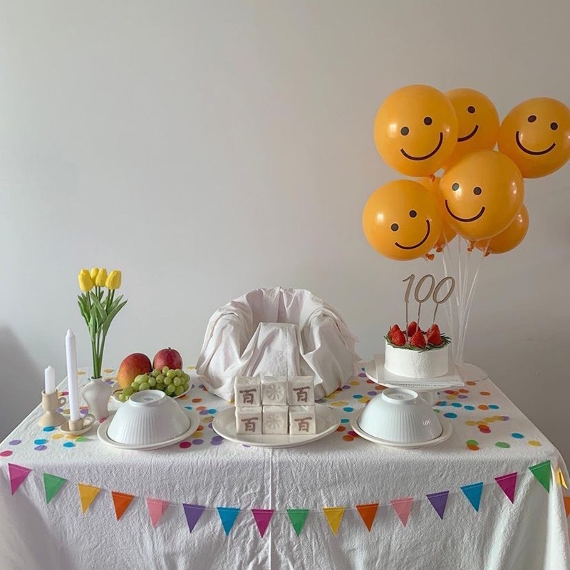 Set 10 Bong Bóng Trang Trí Tiệc Sinh Nhật Cho Bé