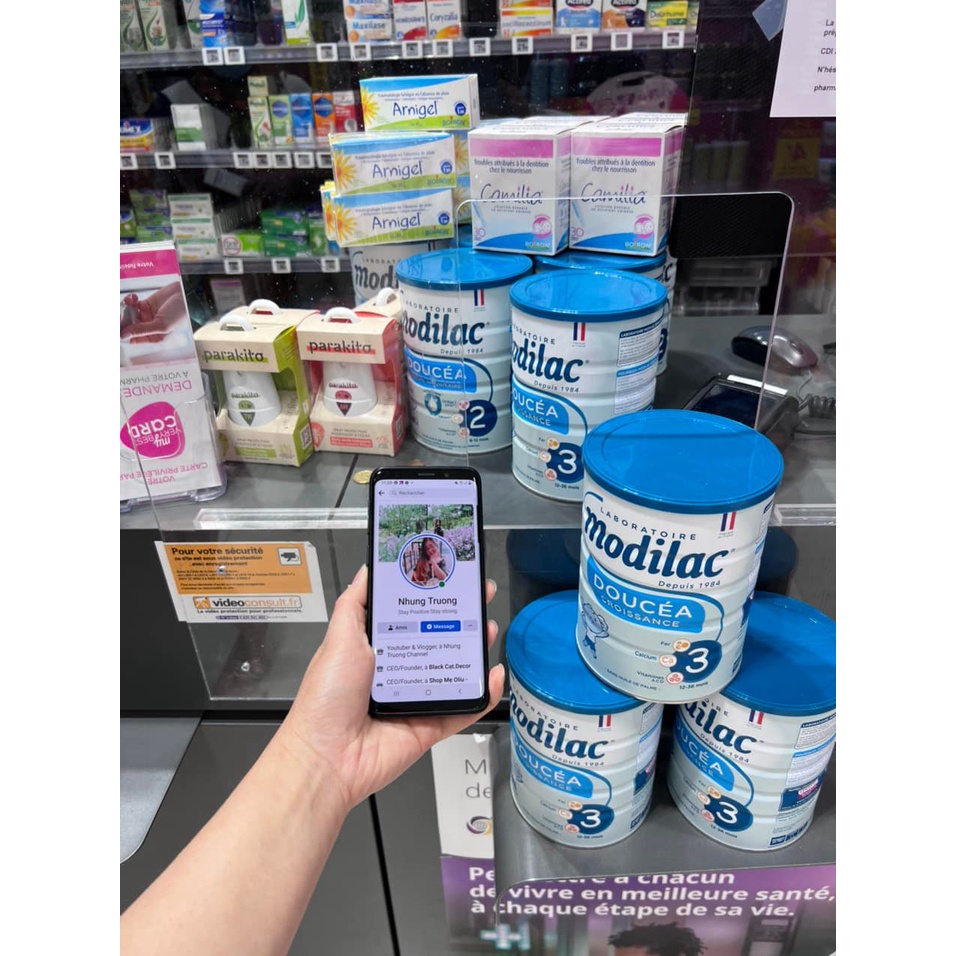 Sữa Modilac Doucea Số 1, 2, 3 - Hộp 800g