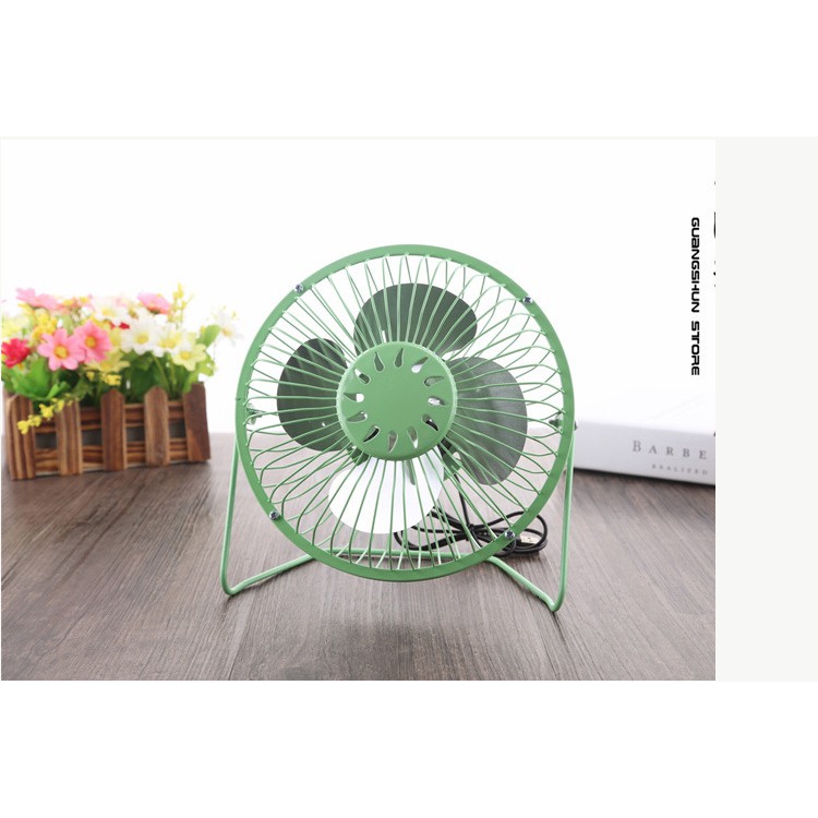 Quạt USB Lồng Sắt Để Bàn loại to 6 inch | BigBuy360 - bigbuy360.vn