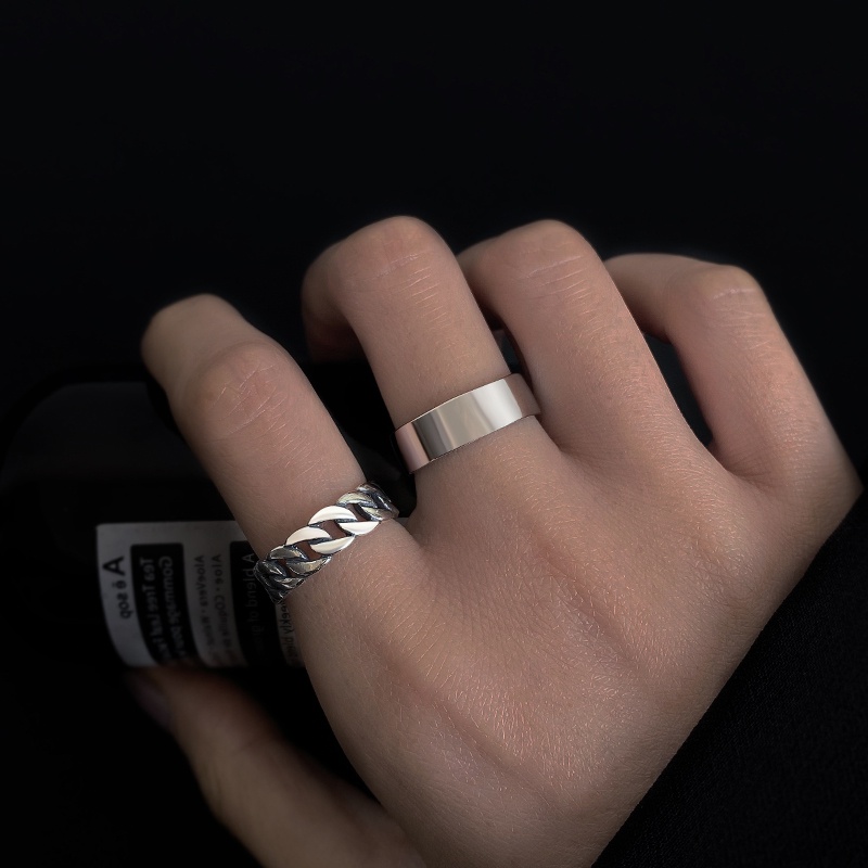 Nhẫn màu trơn phong cách cổ điển sang trọng thời trang cho nữ