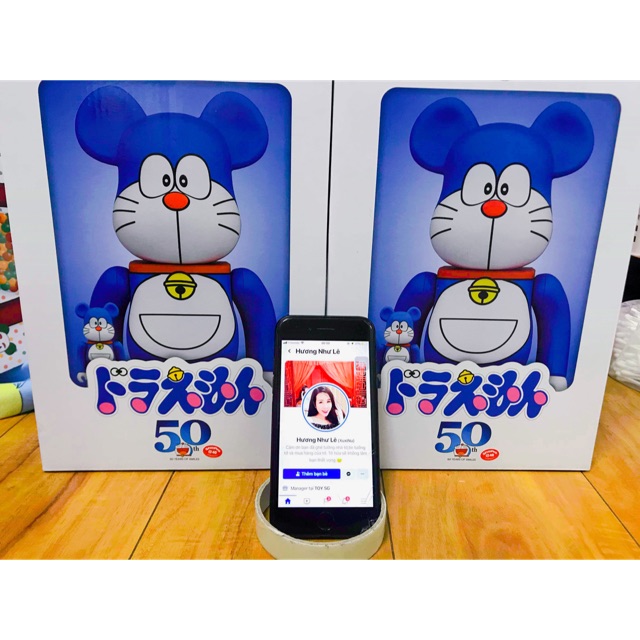 bearbrick doraemon 400