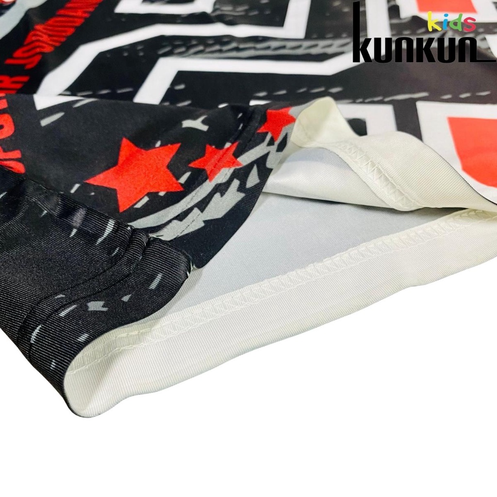 Bộ thể thao bé trai KUNKUN KID BR003 sát nách hình số 23 chất thun lạnh thoáng mát size đại từ 10-60kg