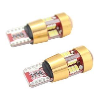 Bóng đèn LED Canbus T10 27SMD 3014 12V 10W 1000LM chuyên dụng cho xe hơi