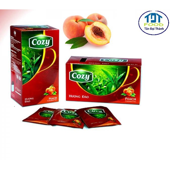 Cozy Trà Hương Đào túi lọc_50g