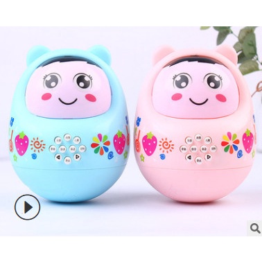 Đồ chơi Lật đật Phát nhạc cho bé chạy Pin AAA