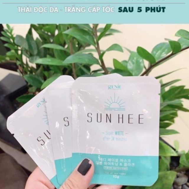 MẶT NẠ THẢI ĐỘC DA SUN HEE DETOX MASK