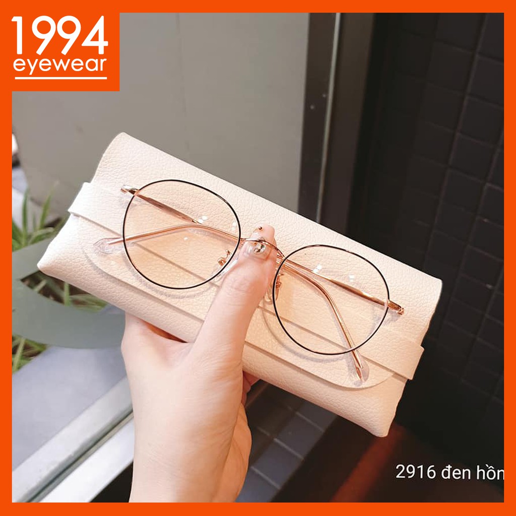Gọng cận kim loại mảnh mắt tròn M2916 - Kính cận thời trang nam nữ