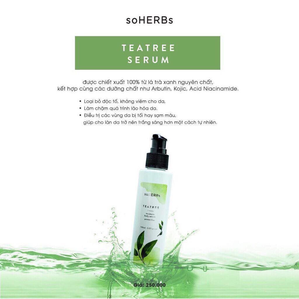 Serum Body trà xanh-SoHerbs