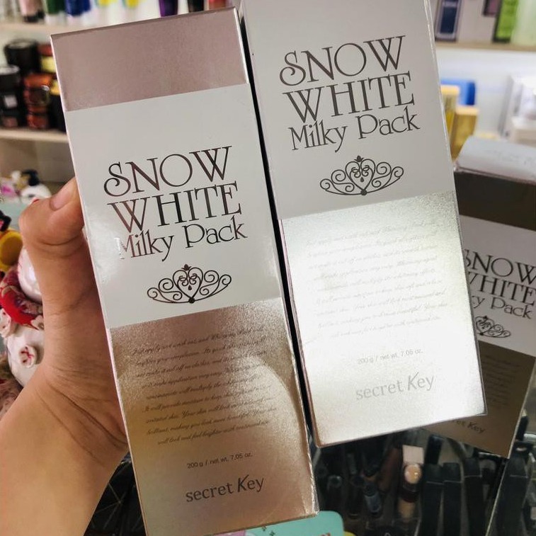 KEM DƯỠNG TRẮNG TOÀN THÂN SECRET KEY SNOW WHITE MILKY PACK