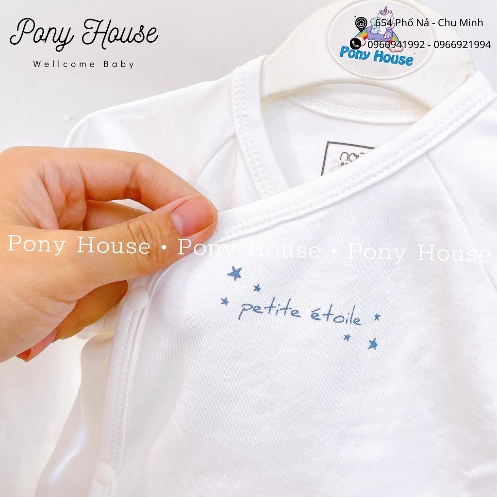 Bộ Quần Áo Dài Tay Liền Tất Nous Premium Dòng Sản Phẩm Cao Cấp Cho Bé Sơ Sinh Đến 6-9 Tháng Tuổi