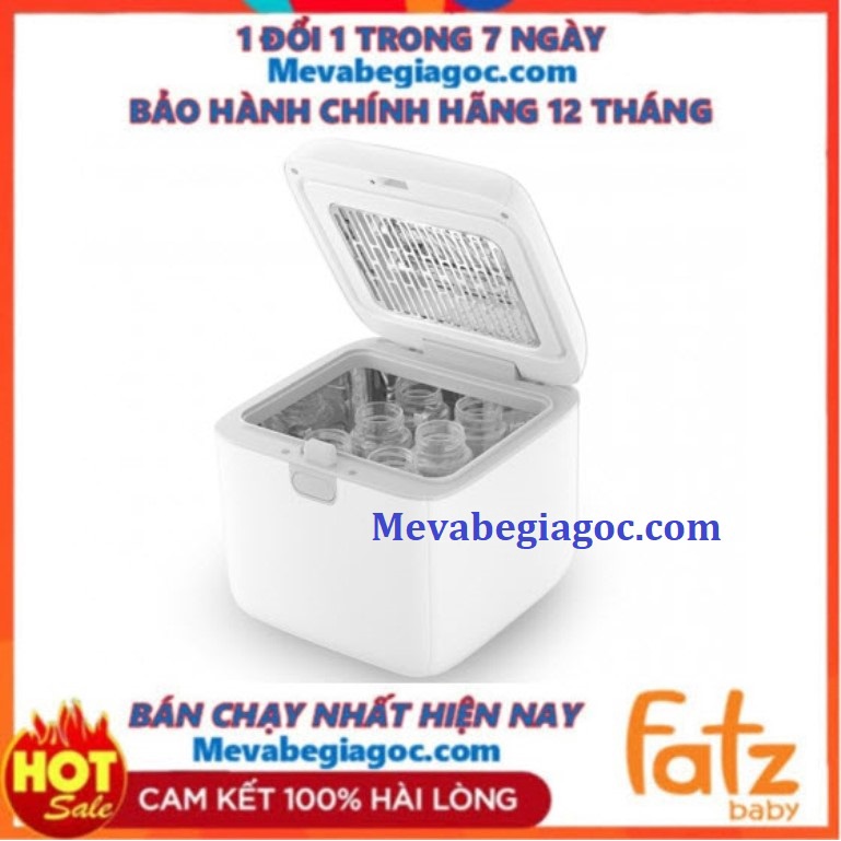 (2 ĐÈN) MÁY TIỆT TRÙNG SẤY KHÔ UV CAO CẤP - 10L - FATZ FATZBABY THUNDER 4 FB4716TN